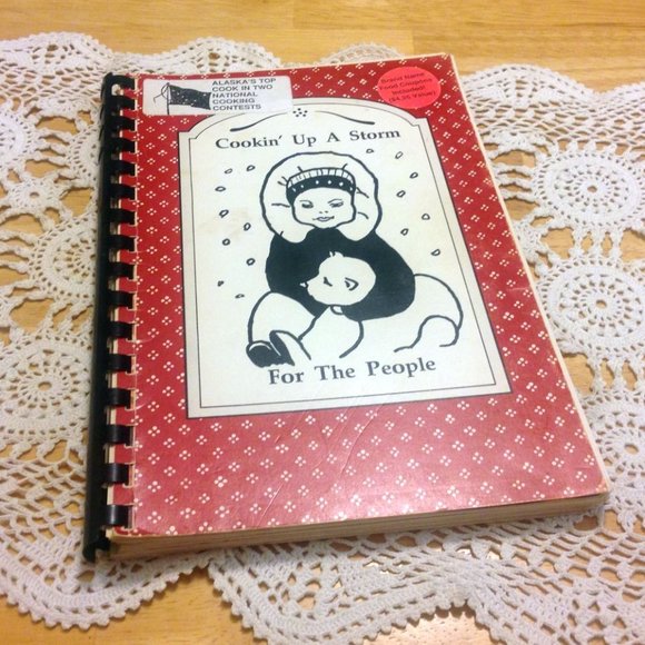 Vintage Cooking Contest Winner, Cooking Up a Storm Cookbook - Picture 1 of 14